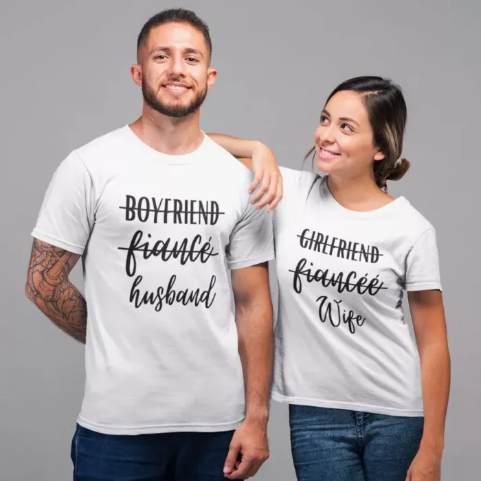 T shirt for boyfriend and clearance girlfriend