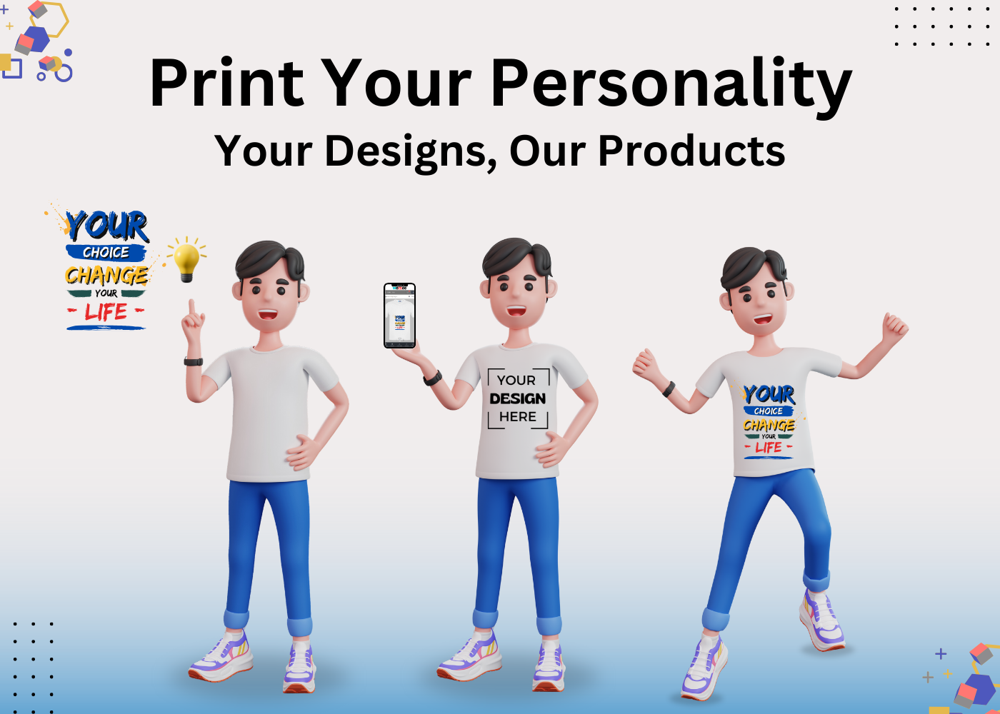 (Mobile)Design your product Banner