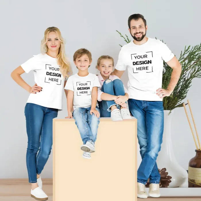 Custom Family Cotton T-Shirts