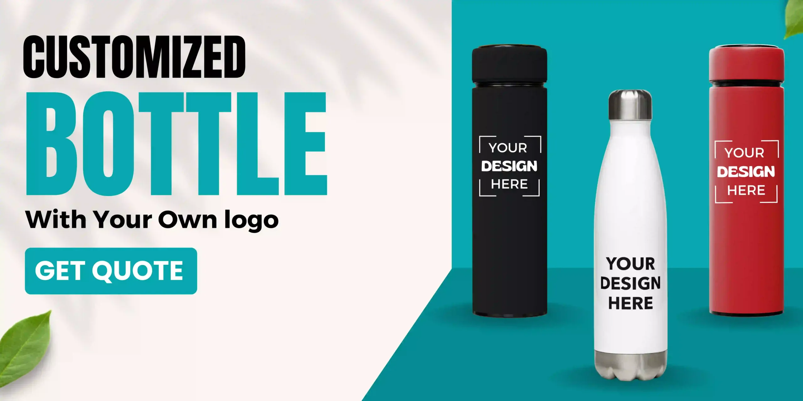 Home page Banner Bottle